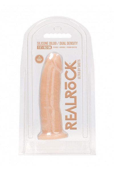Телесный фаллоимитатор без мошонки Silicone Dildo Without Balls - 19,2 см. Телесный фаллоимитатор без мошонки Silicone Dildo Without Balls - 19,2 см.