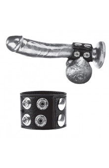 Ремень на член и мошонку 1.5 Cock Ring With Ball Strap