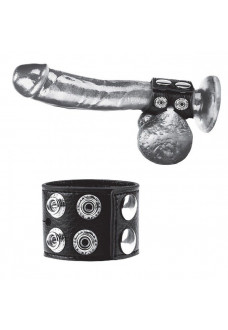 Ремень на член и мошонку 1.5 Cock Ring With Ball Strap