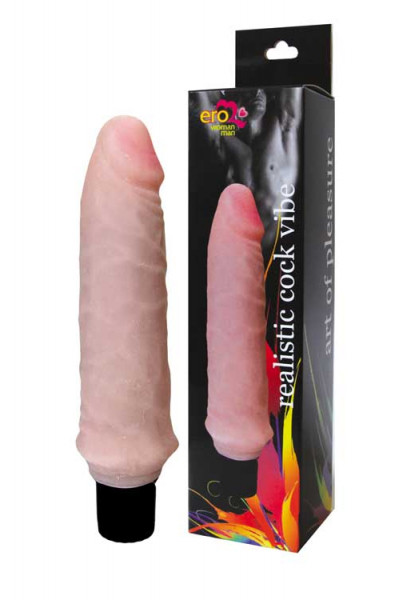 Вибратор телесного цвета Realistic Cock Vibe - 15,5 см. Вибратор телесного цвета Realistic Cock Vibe - 15,5 см.