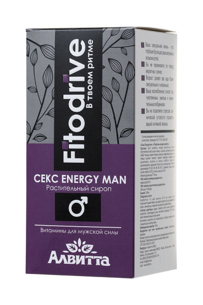 Сироп для мужчин «Секс energy man» - 230 мл. Сироп для мужчин «Секс energy man» - 230 мл.