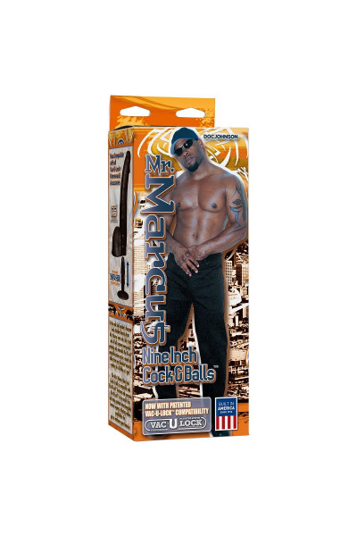 Реалистичный фаллоимитатор Mr. Marcus 9 R5 Cock Balls - 22,86 см. Реалистичный фаллоимитатор Mr. Marcus 9 R5 Cock Balls - 22,86 см.
