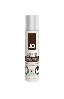Водно-масляный лубрикант с охлаждающим эффектом JO Silicone free Hybrid Lubricant COOLING - 30 мл.