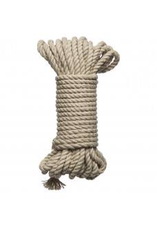 Бондажная пеньковая верёвка Kink Bind Tie Hemp Bondage Rope 30 Ft - 9,1 м.