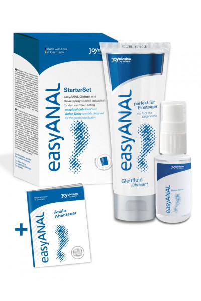 Набор лубрикантов для анального секса easyANAL Starter Set Набор лубрикантов для анального секса easyANAL Starter Set
