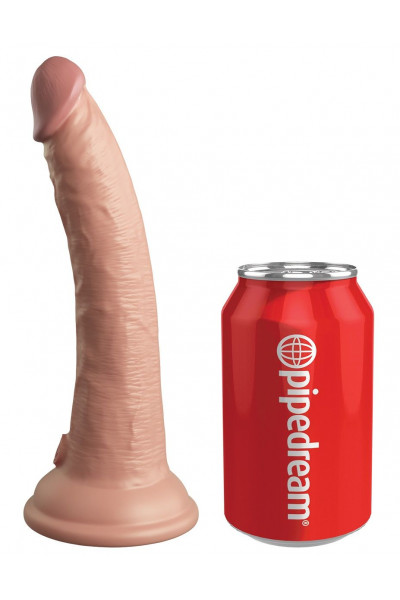 Телесный фаллоимитатор 7 Silicone Dual Density Cock - 21 см. Телесный фаллоимитатор 7 Silicone Dual Density Cock - 21 см.
