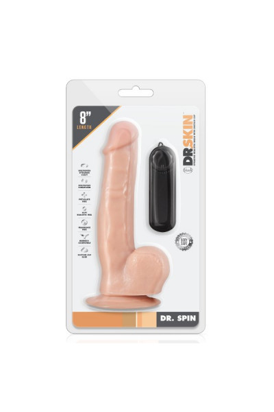 Телесный ротатор-реалистик Dr. Spin 8 inch Gyrating Realistic Dildo - 21,6 см. Телесный ротатор-реалистик Dr. Spin 8 inch Gyrating Realistic Dildo - 21,6 см.
