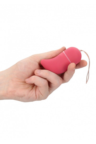 Розовое виброяйцо Vibrating G-spot Egg medium с пультом ДУ Розовое виброяйцо Vibrating G-spot Egg medium с пультом ДУ
