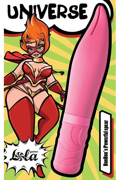 Розовый мини-вибратор BonBon’s Powerful Spear - 15,2 см. Розовый мини-вибратор BonBon’s Powerful Spear - 15,2 см.