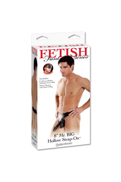 Полый страпон Mr. Big Hollow 8 Strap-on - 20,3 см. Полый страпон Mr. Big Hollow 8 Strap-on - 20,3 см.
