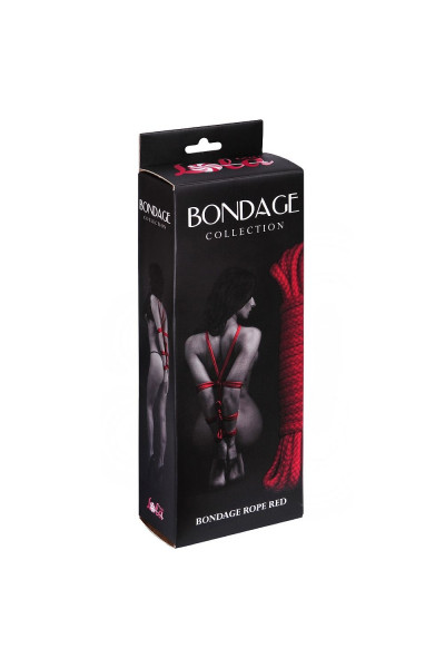 Красная веревка Bondage Collection Red - 9 м. Красная веревка Bondage Collection Red - 9 м.