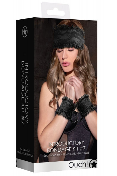 Черный игровой набор Introductory Bondage Kit №7 Черный игровой набор Introductory Bondage Kit №7