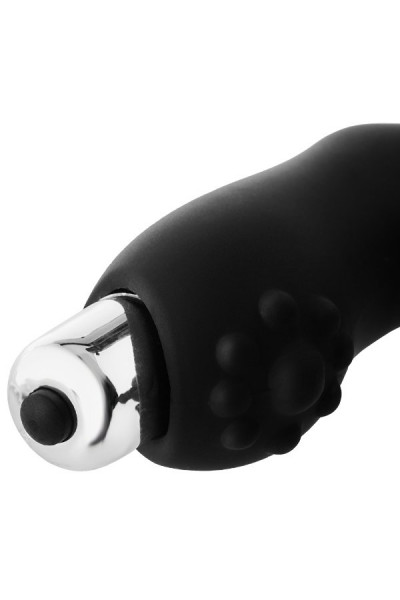 Черный вибромассажер простаты FantASStic Vibrating Prostate Massager - 11,3 см. Черный вибромассажер простаты FantASStic Vibrating Prostate Massager - 11,3 см.