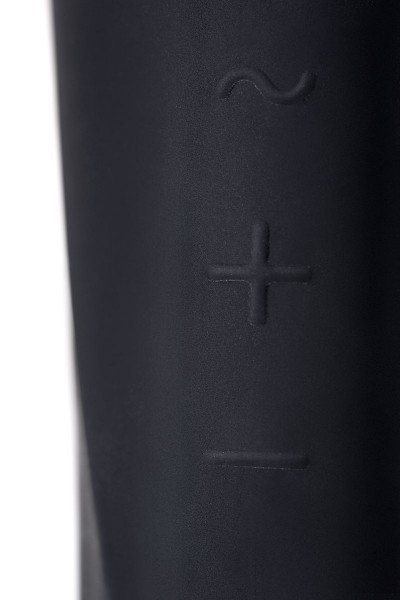 Чёрный нереалистичный мастурбатор с вибрацией Satisfyer Men Wand Чёрный нереалистичный мастурбатор с вибрацией Satisfyer Men Wand
