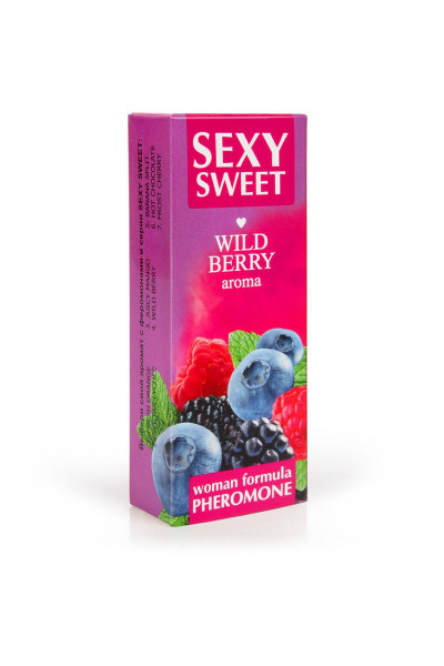 Парфюмированное средство для тела с феромонами Sexy Sweet с ароматом лесных ягод - 10 мл. Парфюмированное средство для тела с феромонами Sexy Sweet с ароматом лесных ягод - 10 мл.