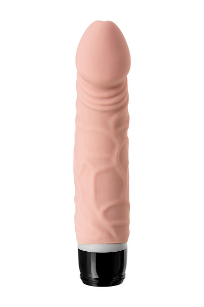 Реалистичный телесный вибратор A-Toys - 19,3 см. Реалистичный телесный вибратор A-Toys - 19,3 см.