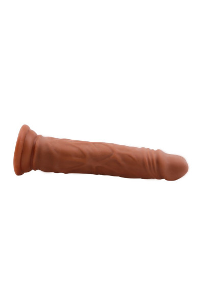 Кофейный фаллоимитатор Lascivious Dildo - 21,4 см. Кофейный фаллоимитатор Lascivious Dildo - 21,4 см.