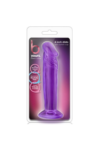Фиолетовый анальный фаллоимитатор Sweet N Small 6 Inch Dildo With Suction Cup - 16,5 см. Фиолетовый анальный фаллоимитатор Sweet N Small 6 Inch Dildo With Suction Cup - 16,5 см.
