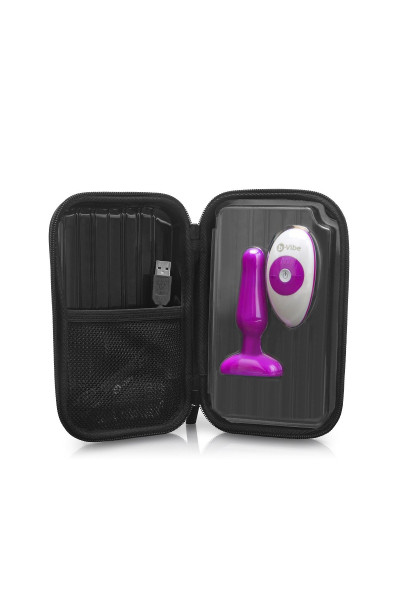 Анальная вибропробка NOVICE REMOTE CONTROL PLUG FUCHSIA - 10,2 см. Анальная вибропробка NOVICE REMOTE CONTROL PLUG FUCHSIA - 10,2 см.