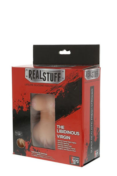 Мастурбатор в форме женского торса REALSTUFF THE LIBIDINOUS VIRGIN с вибропулей Мастурбатор в форме женского торса REALSTUFF THE LIBIDINOUS VIRGIN с вибропулей