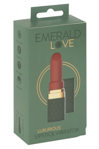 Зеленый вибратор-помада Luxurious Lipstick Vibrator Зеленый вибратор-помада Luxurious Lipstick Vibrator