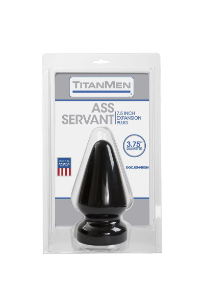 Большая анальная пробка Titanmen Tools Butt Plug 3.75 Diameter Ass Servant - 19 см. Большая анальная пробка Titanmen Tools Butt Plug 3.75 Diameter Ass Servant - 19 см.