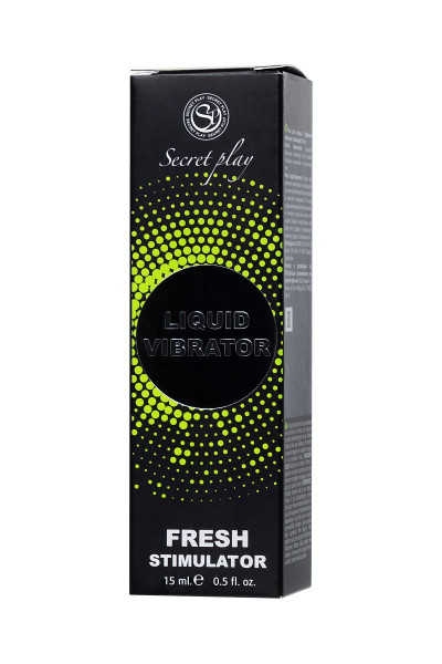 Освежающий гель с эффектом вибрации Liquid Vibrator Fresh Stimulator - 15 мл. Освежающий гель с эффектом вибрации Liquid Vibrator Fresh Stimulator - 15 мл.