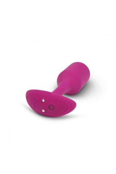 Розовая пробка для ношения с вибрацией Snug Plug 2 - 11,4 см. Розовая пробка для ношения с вибрацией Snug Plug 2 - 11,4 см.