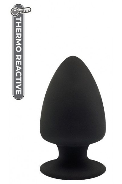 Черная анальная пробка PREMIUM SILICONE PLUG L - 13 см. Черная анальная пробка PREMIUM SILICONE PLUG L - 13 см.