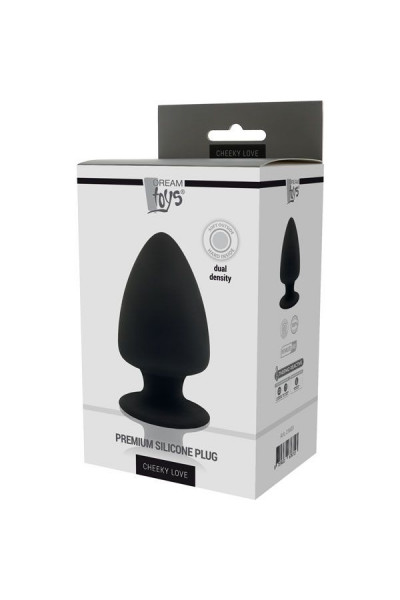 Черная анальная пробка PREMIUM SILICONE PLUG L - 13 см. Черная анальная пробка PREMIUM SILICONE PLUG L - 13 см.