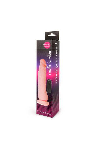 Реалистичный вибратор на присоске Realistic Cock Vibe - 22,3 см. Реалистичный вибратор на присоске Realistic Cock Vibe - 22,3 см.