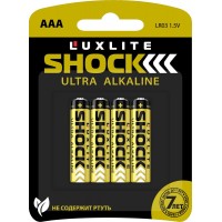 Батарейки Luxlite Shock (GOLD) типа ААА - 4 шт.