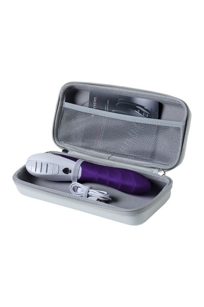 Фиолетовый вибратор Mystim Sassy Simon - 27 см. Фиолетовый вибратор Mystim Sassy Simon - 27 см.