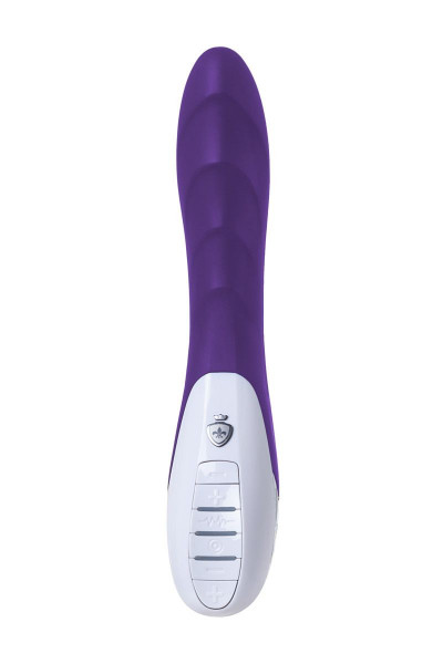 Фиолетовый вибратор Mystim Sassy Simon - 27 см. Фиолетовый вибратор Mystim Sassy Simon - 27 см.