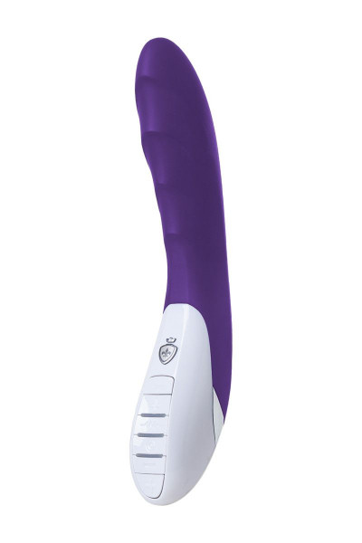 Фиолетовый вибратор Mystim Sassy Simon - 27 см. Фиолетовый вибратор Mystim Sassy Simon - 27 см.