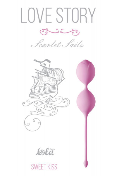 Розовые вагинальные шарики Scarlet Sails