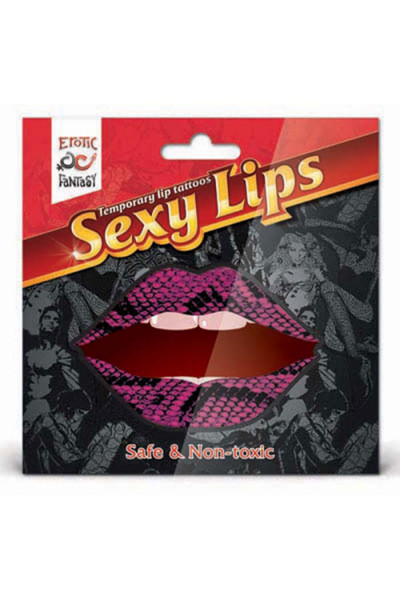 Lip Tattoo Фиолетовая змея Lip Tattoo Фиолетовая змея