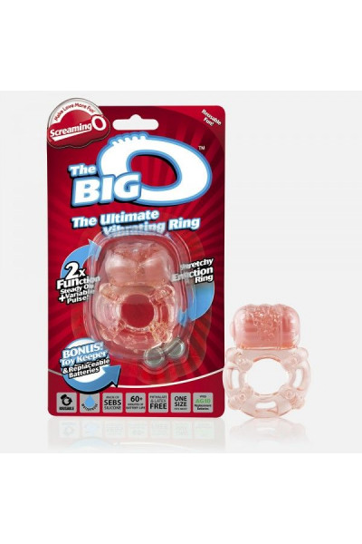 Эрекционное кольцо с вибрацией THE BIG O Эрекционное кольцо с вибрацией THE BIG O