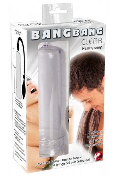 Прозрачная вакуумная помпа Bang Bang Прозрачная вакуумная помпа Bang Bang