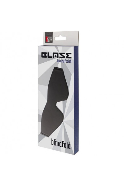 Плотная маска на глаза BLAZE BLINDFOLD WITH PAINTING EDGE BLACK Плотная маска на глаза BLAZE BLINDFOLD WITH PAINTING EDGE BLACK