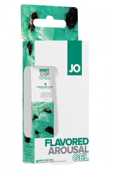 Стимулирующий клиторальный гель со вкусом мятного шоколада JO Mint Chip Chill - 10 мл. Стимулирующий клиторальный гель со вкусом мятного шоколада JO Mint Chip Chill - 10 мл.