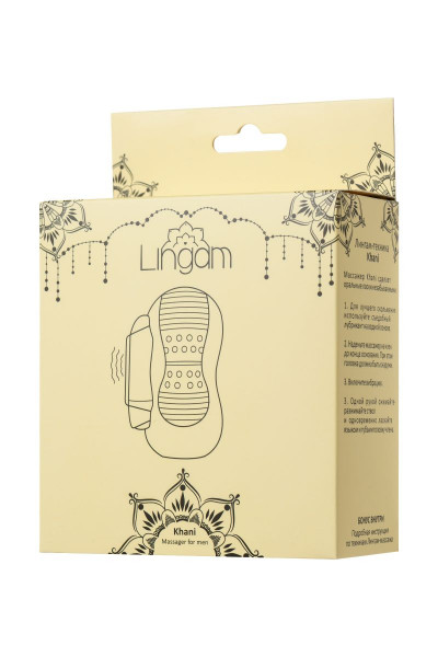 Прозрачный мастурбатор Lingam Khani Прозрачный мастурбатор Lingam Khani