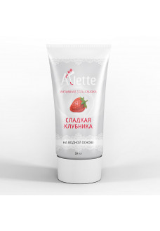 Интимная гель-смазка на водной основе Arlette Сладкая клубника - 50 мл.