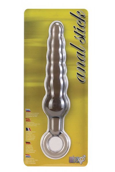 Дымчатая фигурная анальная ёлочка ANAL STICK - 14 см. Дымчатая фигурная анальная ёлочка ANAL STICK - 14 см.