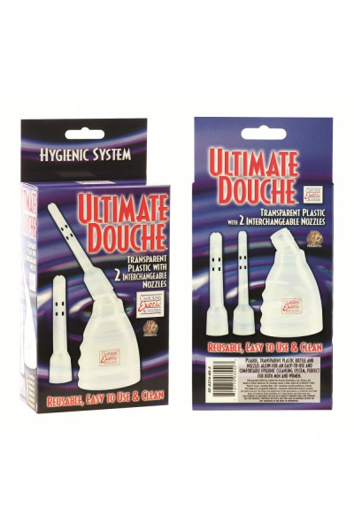 Набор для спринцевания Ultimate Douche с 2 насадками Набор для спринцевания Ultimate Douche с 2 насадками