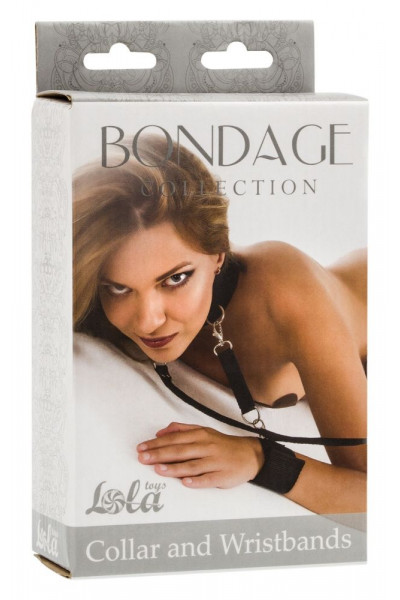 Ошейник с наручниками Bondage Collection Collar and Wristbands One Size Ошейник с наручниками Bondage Collection Collar and Wristbands One Size