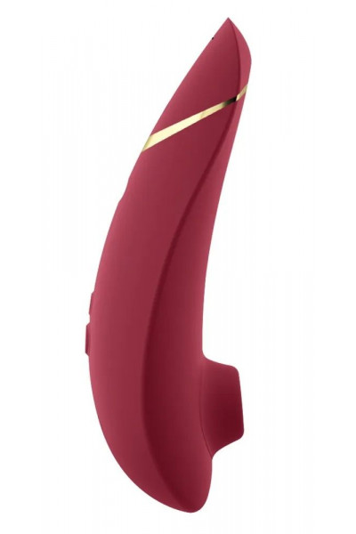 Бордовый клиторальный стимулятор Womanizer Premium 2 Бордовый клиторальный стимулятор Womanizer Premium 2