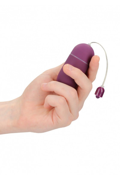 Фиолетовое гладкое виброяйцо Vibrating Egg - 8 см. Фиолетовое гладкое виброяйцо Vibrating Egg - 8 см.