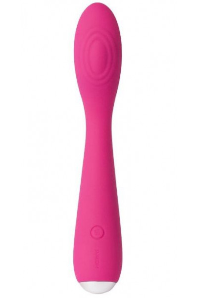 Ярко-розовый G-стимулятор IRIS Clitoral G-spot Vibrator - 18 см. Ярко-розовый G-стимулятор IRIS Clitoral G-spot Vibrator - 18 см.