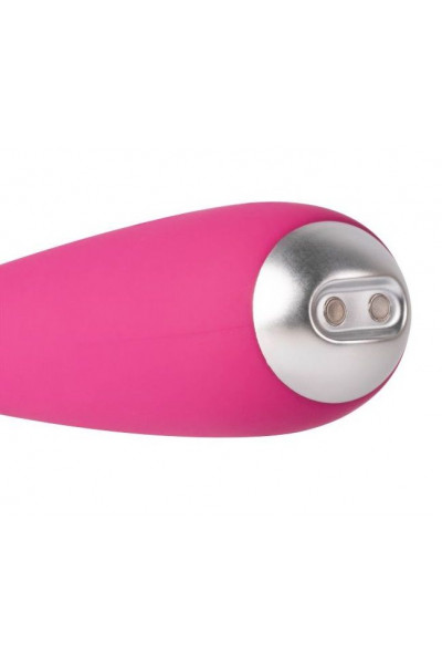 Ярко-розовый G-стимулятор IRIS Clitoral G-spot Vibrator - 18 см. Ярко-розовый G-стимулятор IRIS Clitoral G-spot Vibrator - 18 см.